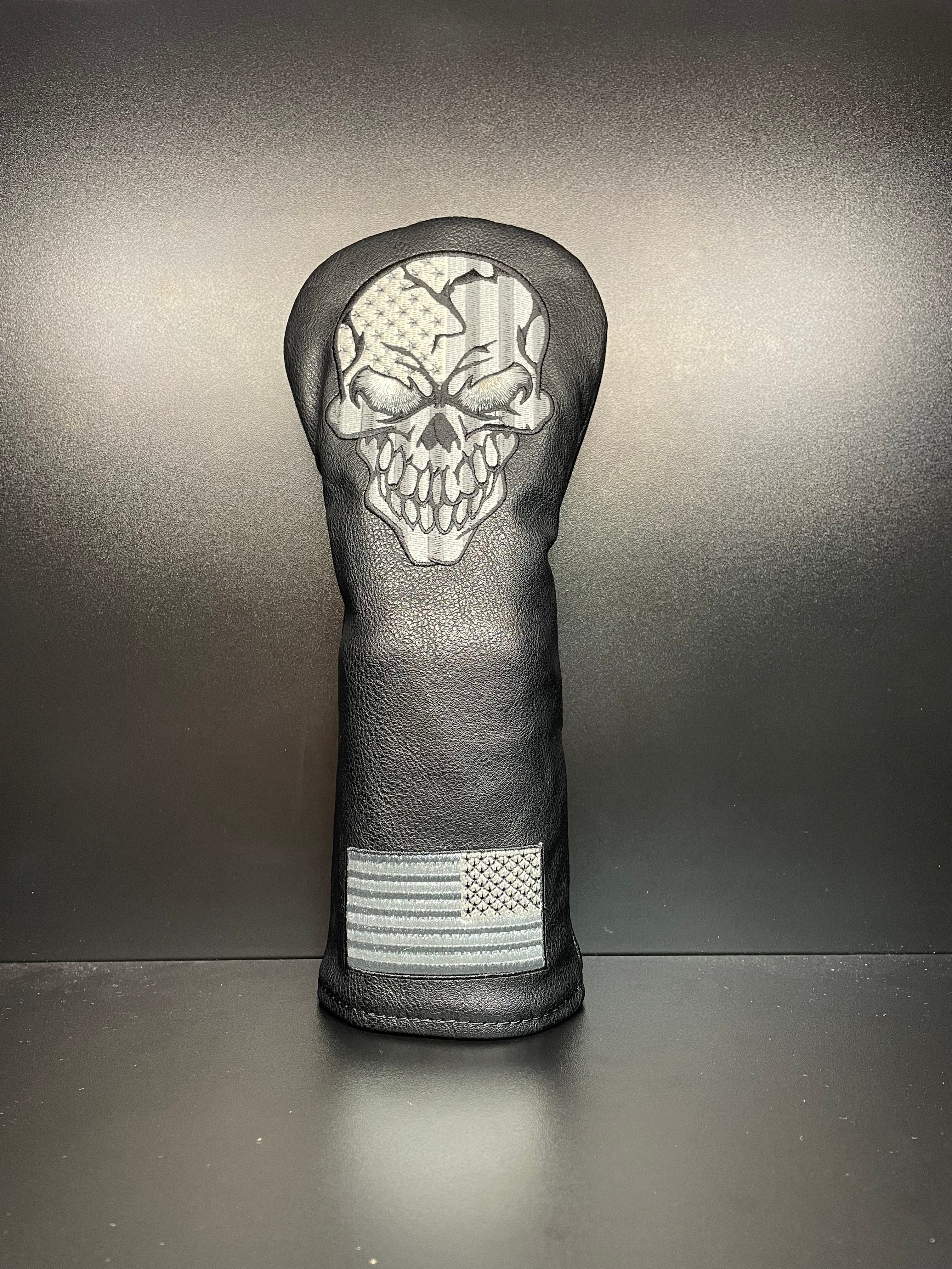 American Skull Midnight Headcover - Image 3