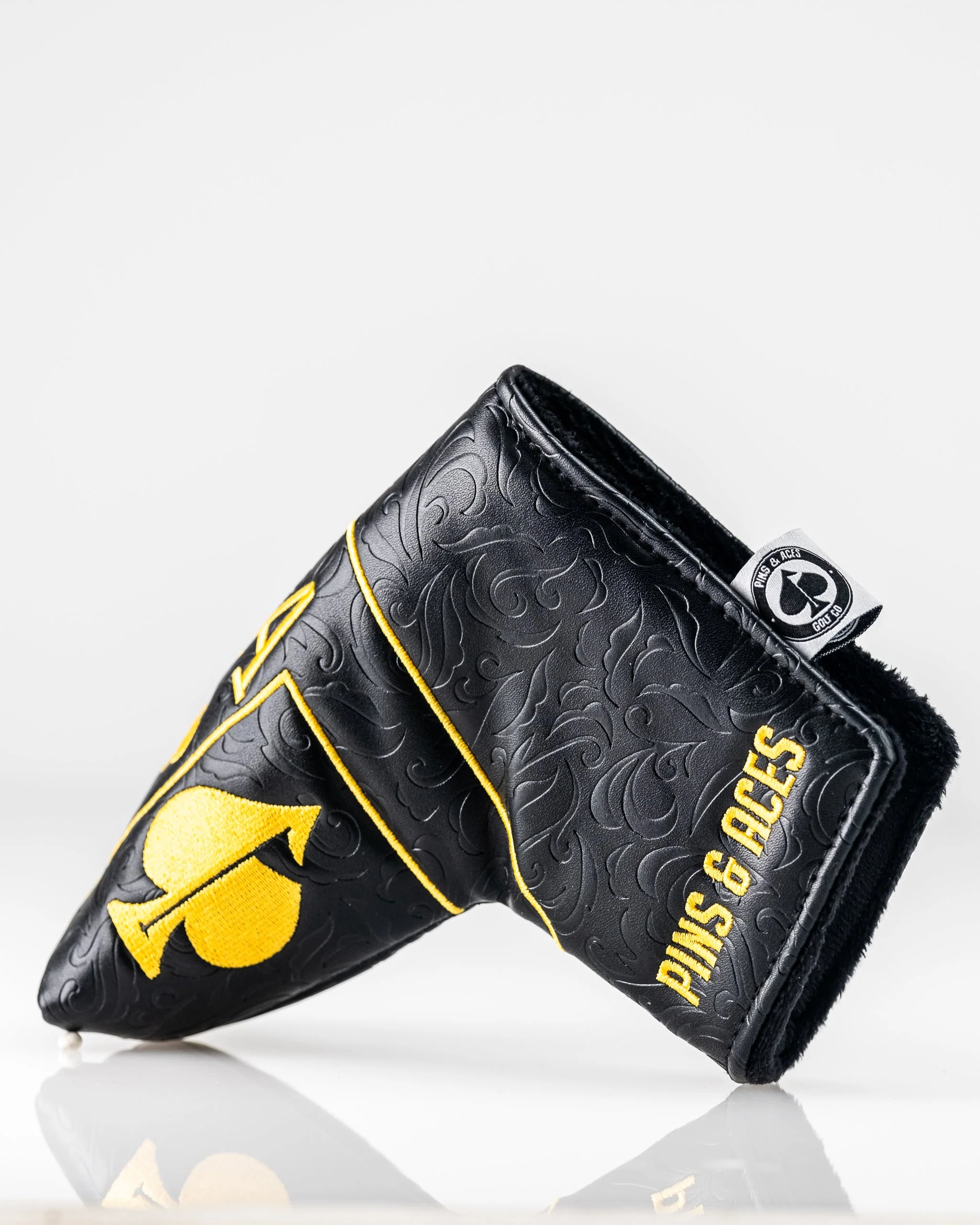 Black/Gold Ace of Spades - Blade Putter Cover - Image 16