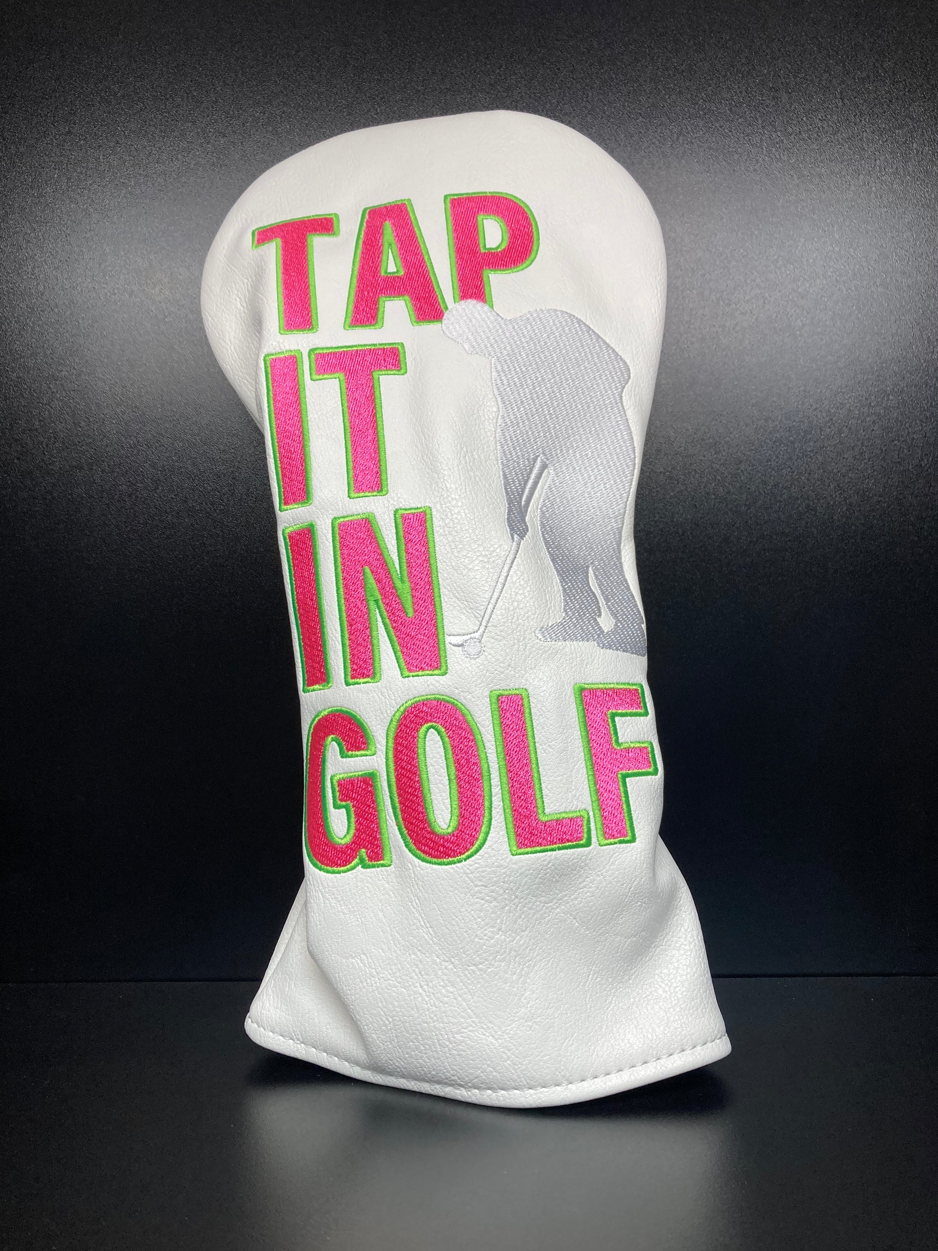 Tap It In! Silhouette Golfer Headcover - Image 2